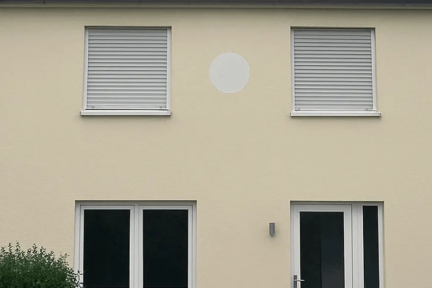 Saubere Fassade nach der Fassadenreinigung